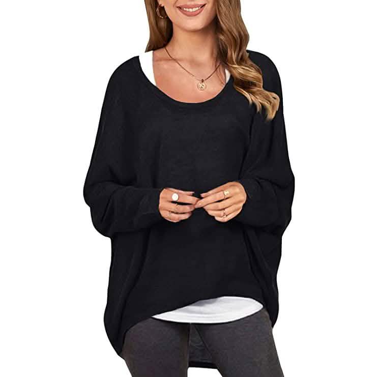 Women's Batwing Sleeve Loose Top